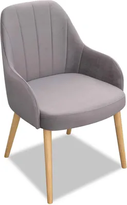 Zdjęcie produktu dla Designerski fotel z podłokietnikiem krzesło do jadalni brązowy