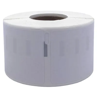Produktbild von DULA - Dymo-kompatible Etiketten Weiß 99012 - 89 x 36 mm - 260 Etiketten pro Rolle - Adressetiketten S0722400 - 1 Rolle