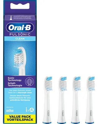 Obrázok produktu pre Oral-B 299813 Oral-B Aufsteckbürsten Pulsonic Clean 4er