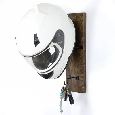 Obrázek produktu pro Skye Decor, Wr077, Dekorativní dřevěná nástěnná police, ořech, 100 % MASSIVE WOOD, 21 x 14 x 40 cm