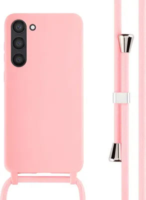 Produktbild von imoshion SilikonHülle mit Band Samsung Galaxy S23 Plus - Rosa