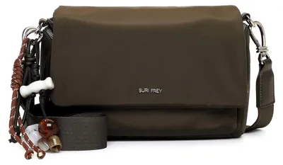 Produktbild von SURI FREY Umhängetasche Sandey Handbag with Flap Oliv olivgrün