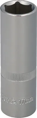 Immagine prodotto di Chiave a bussola 1/2" esagonale lunga 17 mm.