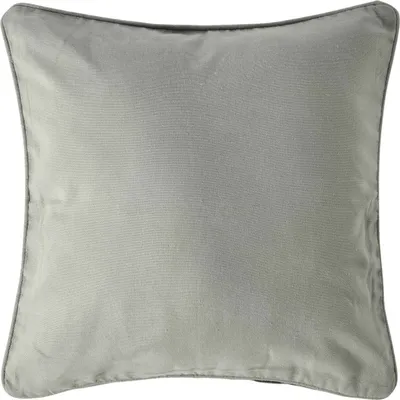 Produktbild von HOMESCAPES Grauer Kissenbezug aus Baumwolle, 30 x 30 cm