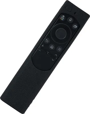 Image de INF Étui de Protection en Silicone pour Télécommande Solaire Samsung BN59 - Antichoc, Antidérapant Le noir