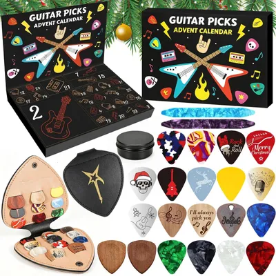 Productafbeelding van Gitaarplectrum Adventskalender