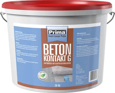 Obrázok produktu pre Prima Betonkontakt G 20kg Gebrauchsfertig