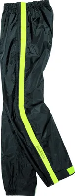 Zdjęcie produktu dla Motocyklowe spodnie przeciwdeszczowe DIFI Zip, czarny/żółty, XL