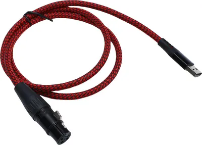 Obrázek produktu pro Kabel XLR-USB, konvertor mikrofonního propojení (samice), zvuk HiFi pro nahrávání mikrofonu, karaoke, zpěv, reproduktory, mixážní pult, 1 m