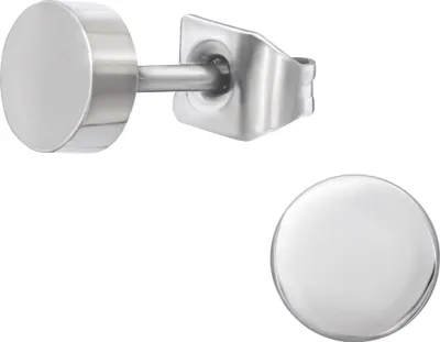 Produktbild von Titan Ohrstecker mit Kreis