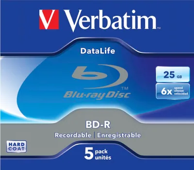 Produktbild von BD-R 25GB, 6x 5er-Pack Blu-Ray-Rohlinge