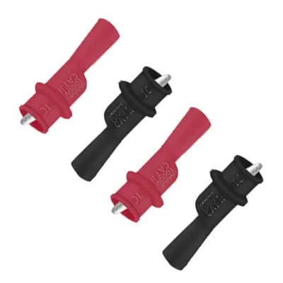 Produktbild von Krokodilklemme Krokodilklemme für isolierte MultiMeter Messleitung Messgerätesonde (4St.)