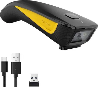 Obrázek produktu pro Mini Bluetooth a 2,4 GHz čtečka čárových kódů – QR kódy a čárové kódy – bezdrátová pro mobilní zařízení