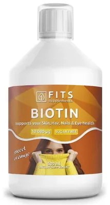 Produktbild von Flüssiges Biotin 10.000 mcg, zuckerfrei, 500 ml