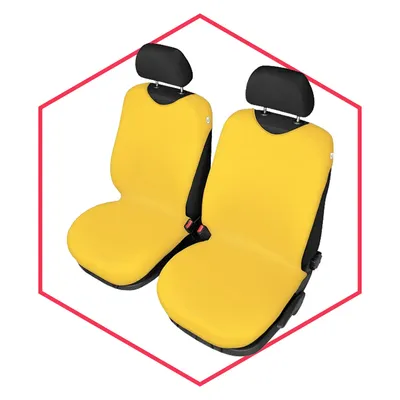 Immagine prodotto di Coprisedili auto Coprisedili universali Coprisedili 1+1 sedili anteriori auto Giallo