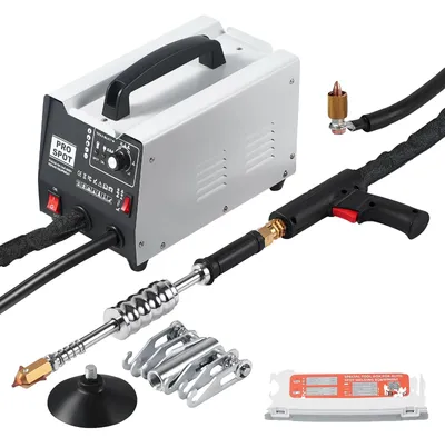Obrázek produktu pro Svařovačka s kolíky, příkon 1,8 kW, 7 režimů svařování, rozměry 14,5 x 8,5 x 5,5 palce, ocelová konstrukce, automatická funkce vypnutí