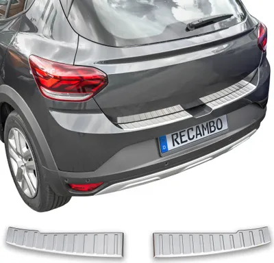 Produktbild von Ladekantenschutz Edelstahl matt passend für Dacia Sandero III | DJF | BJ ab 2021>