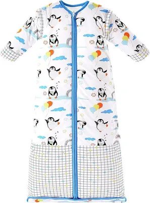Produktbild von Famanu Kinderschlafsack 3,5 TOG - Abnehmbare Ärmel, Verstellbare Länge für Jungen & Mädchen (1-10 Jahre)