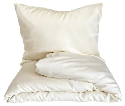 Produktbild von Bettwäsche aus Lyocell™ Lyocell Iballa in Creme – Set 140 x 200 cm, 70 x 90 cm