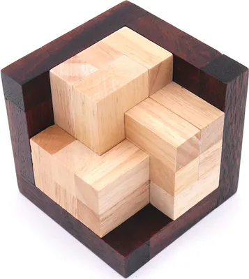 Produktbild von Open Crochet Cube - ein anspruchsvolles Knobelspiel aus Holz
