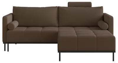 Obrázek produktu pro Selsey Skilia – rozkládací pohovka, 3 místná, hnědá, 224 cm