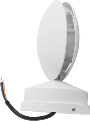 Image de 10W LED Wall Lamp Round 360�� Glowing Window Sill Lamp for Hallway Aisle Corridor Living Room AC85?265V White Light