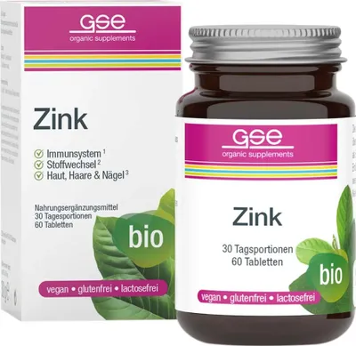 Produktbild von Gse Zink Compact  Tabletten 60 St