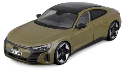 Image de Bburago 18-11050 - Modèle réduit - Audi RS e-tron GT (vert, échelle 1:18) Modèle réduit de voiture