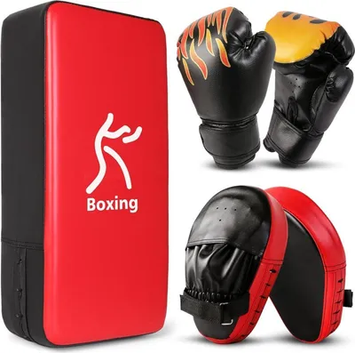 Obrázok produktu pre Odoland sada ručných pazúrov 6OZ boxerské rukavice boxovacie vrece kickbox MMA tréning