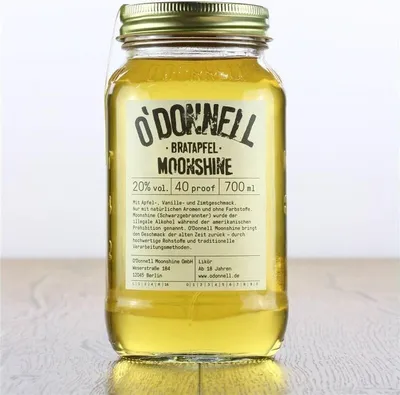 Produktbild von O'Donnell Moonshine BRATAPFEL Likör 0,7l