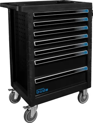 Image de Chariot d'atelier GW7 Black Line 226 pièces