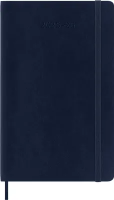 Produktbild von MOLESKINE Buchkalender 2025/2026 18 Monate L/A5 blau