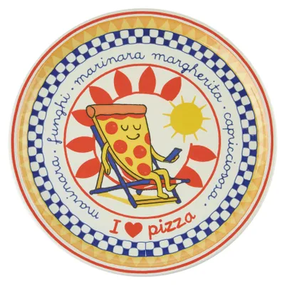 Produktbild von Mömax Pizzateller Italy Multicolor