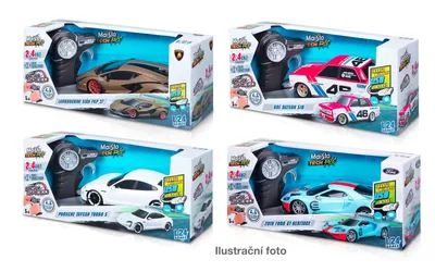 Produktbild von Maisto RC-Modell Sportwagen 20 cm 2,4 GHz 8,6 km/h 20 Min. Fahrzeit USB Akku