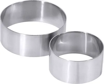 Produktbild von Mousse-Ring Ø 9 cm Set a 2 St. - Höhe 3,5 cm