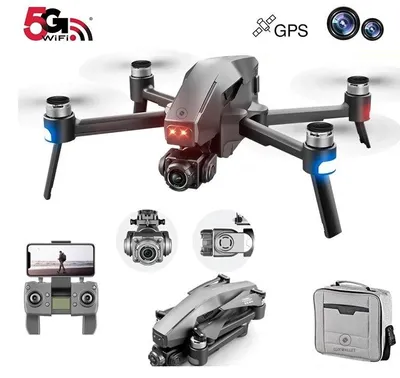 Productafbeelding van LUXWALLET® SkyLine³ 15-30KM/h – 3KM Bereik – Gimbal - GPS 5Ghz - Drone – FPV +