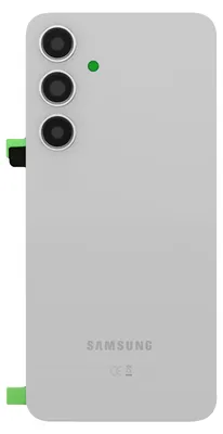 Produktbild von Clappio, Ersatz-Rückglas für Samsung Galaxy S24 FE Original, Silber