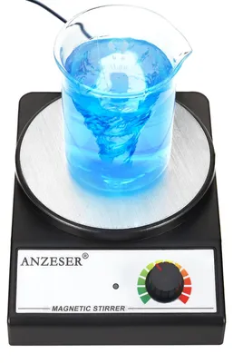 Magnetrührer 3 L, 3500 U/min, Aluminium 5052, schwarz