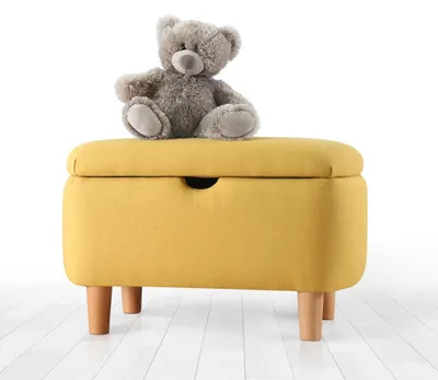 Obrázek produktu pro Hanah Home, Moouv- FLF1321, žlutá, klasický sedací vak, 50% bavlna / 50% samet