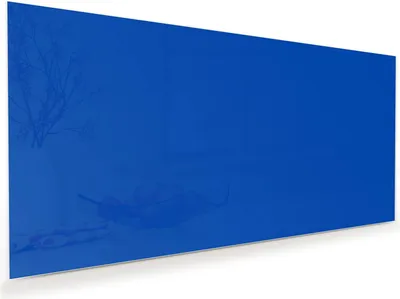 Produktbild von Glasbild 120x60cm in XXL für Wohnzimmer, Schlafzimmer Motiv Dunkelblauer Hintergrund II