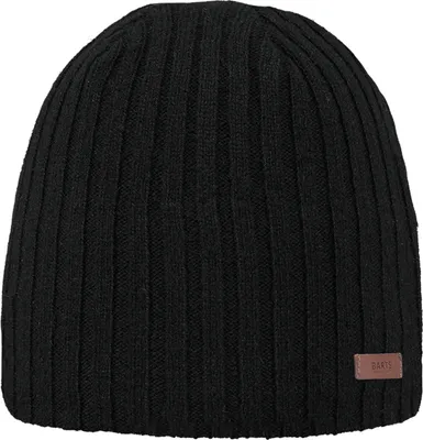 Image de BARTS Hommes Bonnet - Haakon Beanie, One Size, bonnet laine, uni noir