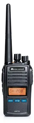 Produktbild von Midland C1240, 16 Kanäle, 162 MHz, LCD, Lithium-Ion (Li-Ion), 55 x 37 x 115 mm