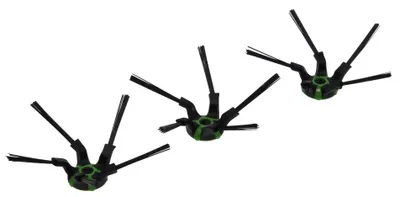 Zdjęcie produktu dla iRobot Wirująca szczotka boczna do sprzątania w narożnikach (3 szt.), Szczotka obrotowa, Odkurzacz robot, Czarny, Zielony, iRobot, Roomba s Series, 3 szt.