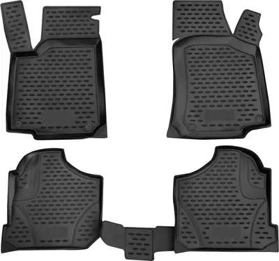 Zdjęcie produktu dla 1996-2004 Skoda Octavia dywaniki podłogowe TPE czarne 4 szt