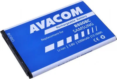Obrázek produktu pro Baterie pro Samsung N9005 Galaxy NOTE 3, Li-Ion 3,7V 3200mAh (náhradní EB-B800BEB)