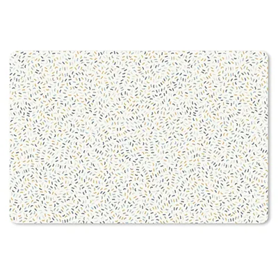 Produktbild von MuchoWow® Mauspad Mousepad Muster - Konfetti - Pastell 27x18 cm - Mousepads - Maus Mat - Pad - Mausunterlage - Büroartikel - Desk Matten