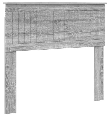 Image de vidaXL Tête de lit, couleur Sonoma, matériau composite en bois
