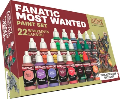 Produktbild von The Army Painter Warpaints Fanatic: Most Wanted Paint Set