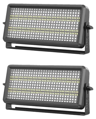 Produktbild von Wandfluterlicht, RGBW-Effekte, mehrere Steuerungsmodi, 2PCS, EU-Stecker-a