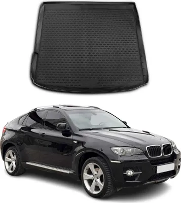 Obrázek produktu pro Rohož do kufru Vana do kufru pro BMW X6 E71 E72 2007-2014 Rubber TPE Black